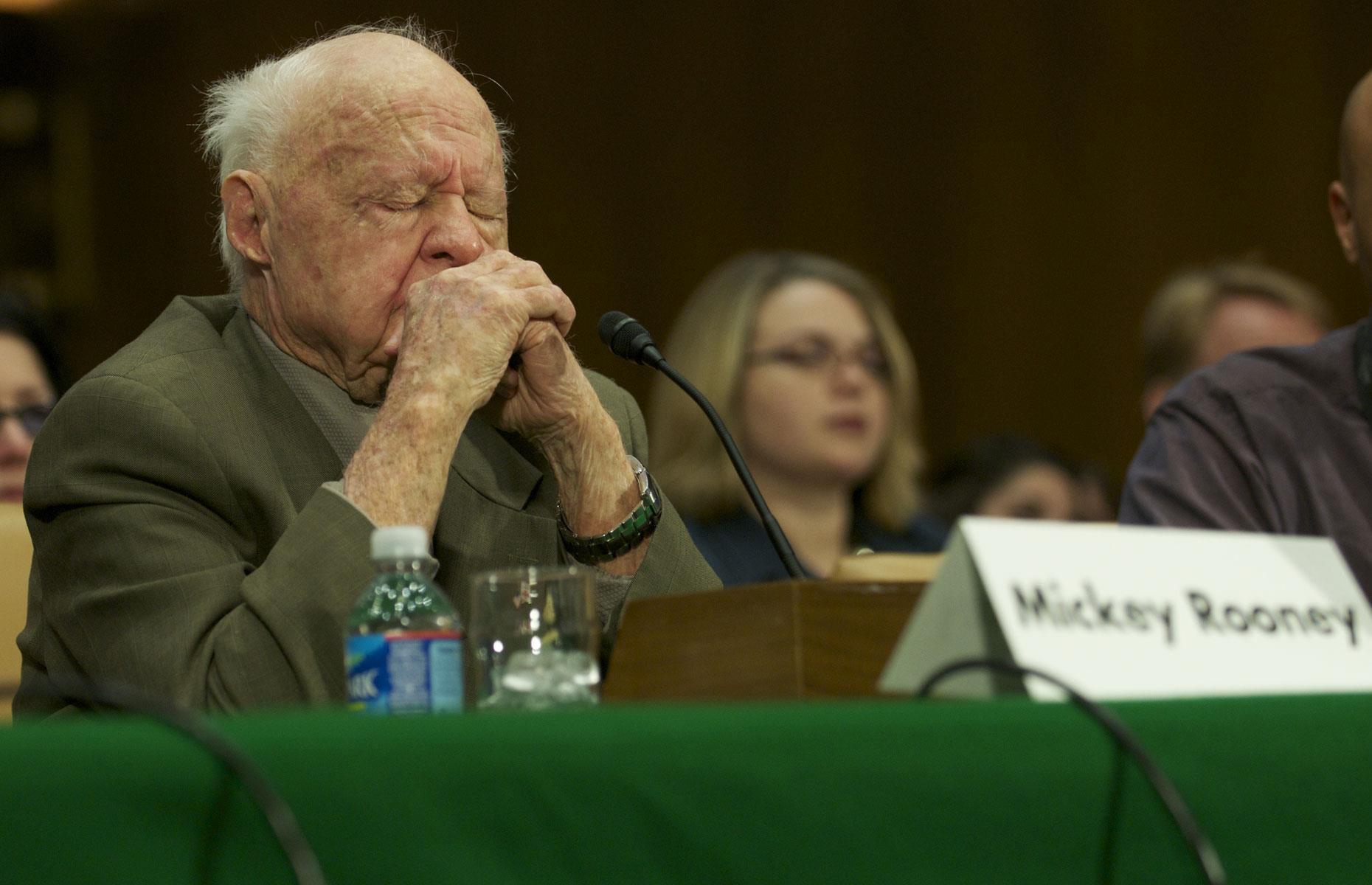 Mickey Rooney: $5.1 million (£4.1m) in debt
